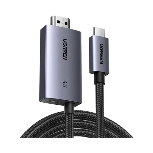 UGREEN 55330 Type-C to HDMI 4K 60HZ with 100W PD External 2M Cable