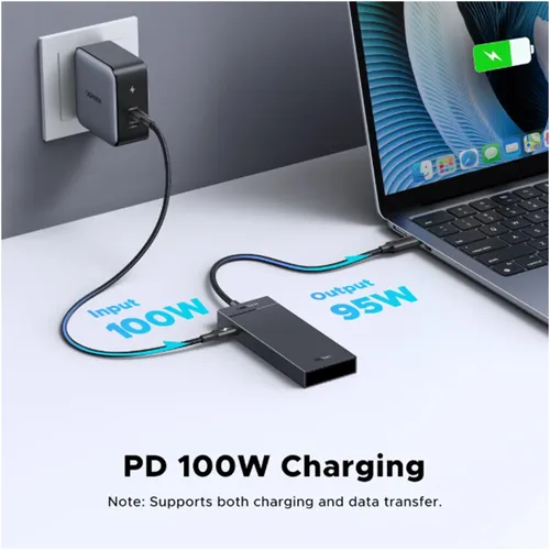UGREEN 55334 5-in-1 Type-C to 4xType-C 3.2 Gen2 10Gbps with PD Hub Adapter