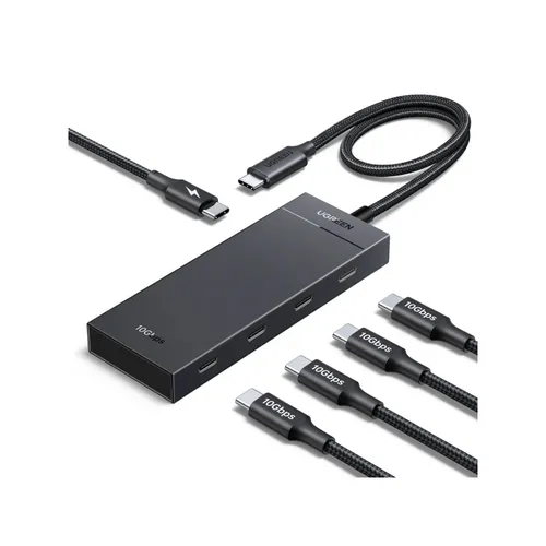 UGREEN 55334 5-in-1 Type-C to 4xType-C 3.2 Gen2 10Gbps with PD Hub Adapter