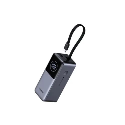 UGREEN 55365B Nexode 130W Smart Display 20000mAh with Built-in Cable