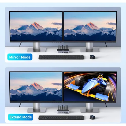 UGREEN 55455 HDMI 4K 60Hz Dual Monitor KVM Switch
