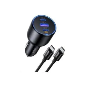 UGREEN 55511 130W 3-Port Fast Car Charger with 100W Cable