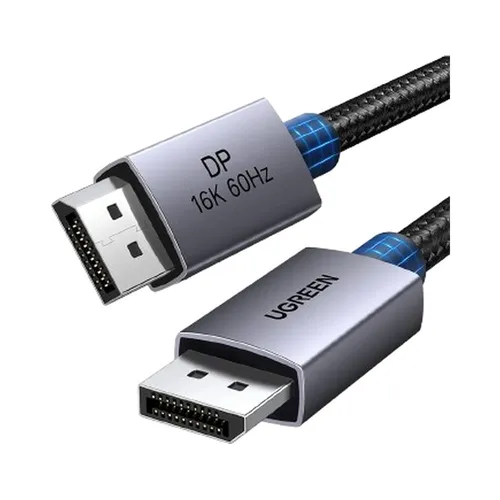 UGREEN 55567 DisplayPort Aluminum Alloy Shell Male to Male 1M Cable