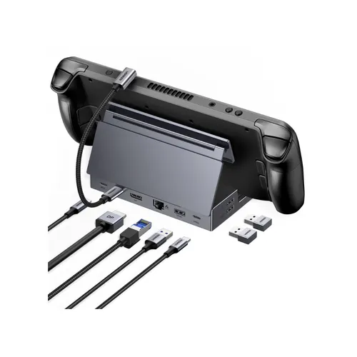 UGREEN 55733 9-in-1 Steam Deck 4K 120Hz 100W PD USB-C Docking Station