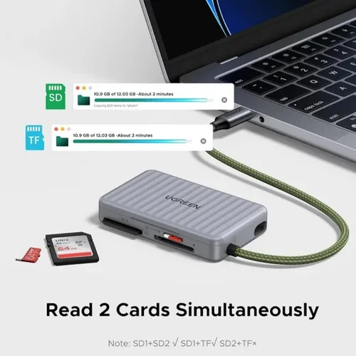 UGREEN 55886 Multi-function Card Reader Case
