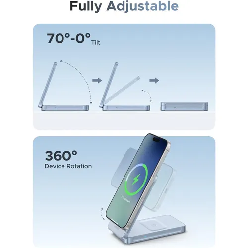 UGREEN 55963 25W 2-in-1 Magnetic Wireless Charger