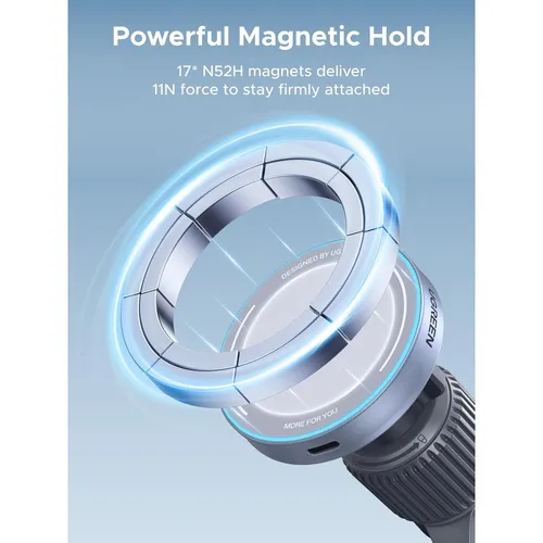UGREEN  55967 Magflow 25W A/C Vent  Magnetic Wireless Car Charger