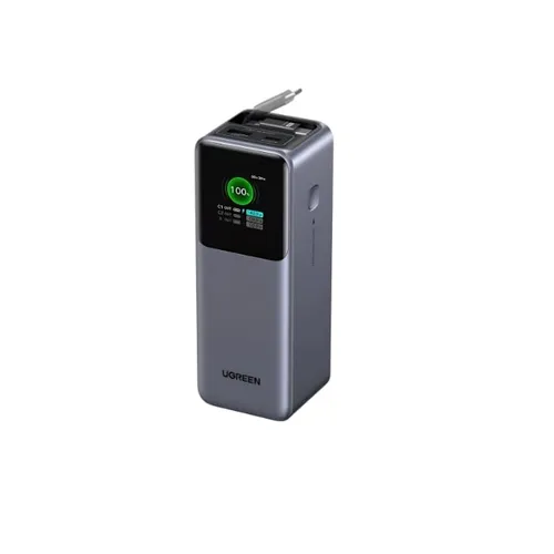 UGREEN 55987B 165W Power Bank with Retractable USB-C Cable