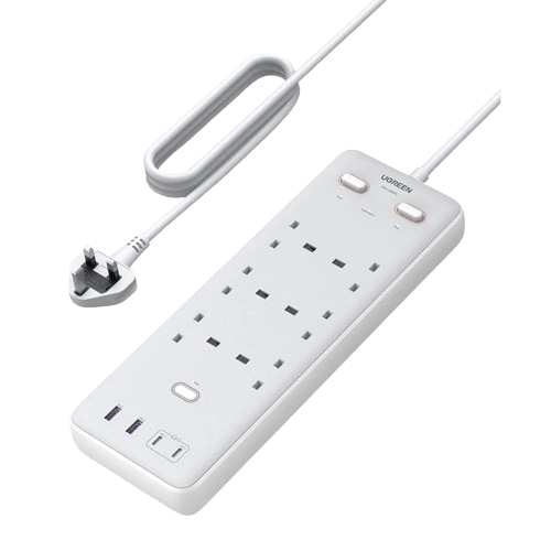 UGREEN 6 OUTLET 65W SURGE PROTECTOR - 35011