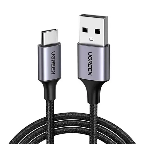Ugreen 60124 USB-A To USB-C Fast Charging Cable 0.25m Black