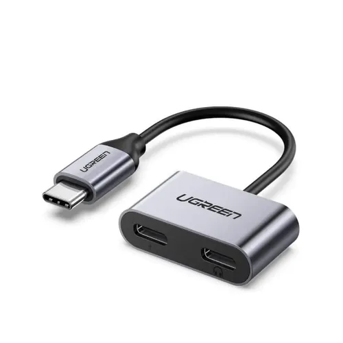 UGREEN 60165 2-in-1 USB-C to Audio & Charging Adapter