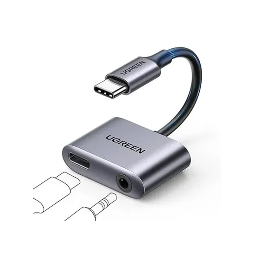 UGREEN 60165 2-in-1 USB-C to Audio &amp; Charging Adapter