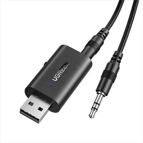 UGREEN 60300 2 in 1 Wireless Car Bluetooth 5.1 Audio Receiver & Transmitter
