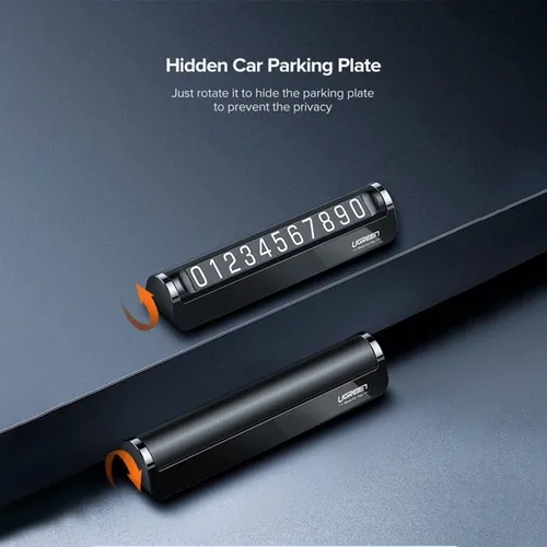 UGREEN 60326 Car Temporary Parking Card (Dual Numbers)