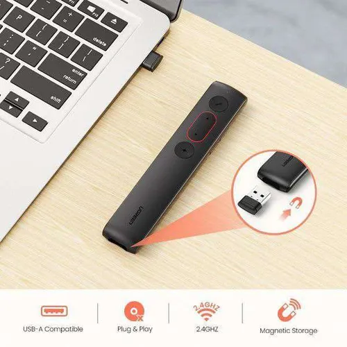 UGREEN 60327 USB Remote Control Wireless Presenter