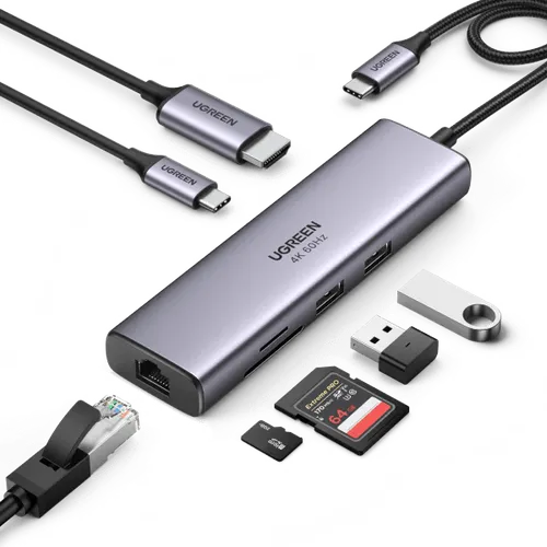 UGREEN 60515 7-in-1 4K HDMI USB-C Hub