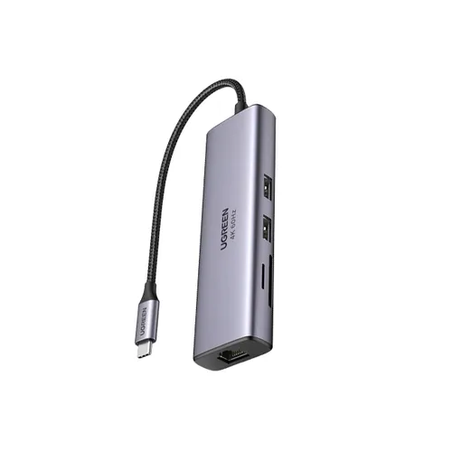 UGREEN 60515 USB-C Ethernet Multifunction Adapter