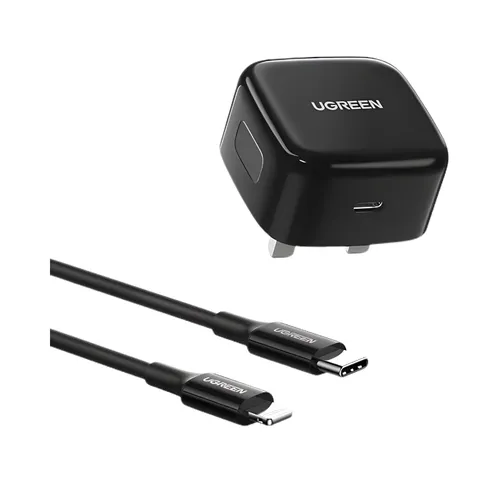 UGREEN 60624 USB-C To Lightning Fast Charger Set 20W ( MFi Certified )