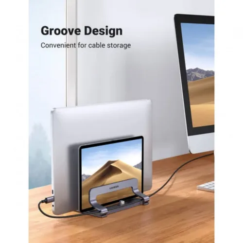 UGREEN 60643 Aluminum Dual Slot Vertical Stand