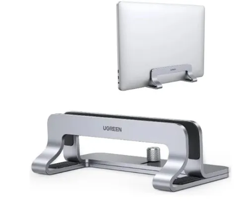 UGREEN 60643 VERTICAL DUAL SLOT LAPTOP STAND FOR DESK