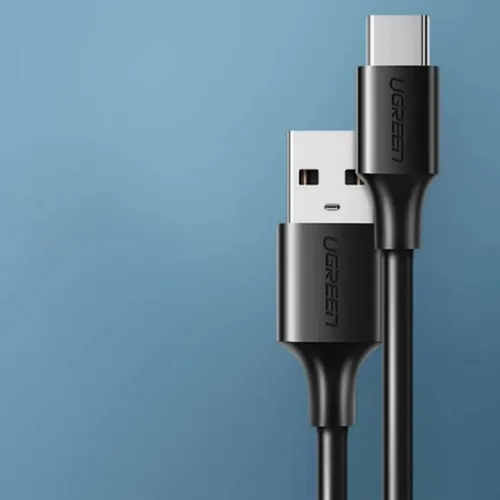 UGREEN 60826 USB-A 2.0 Male to USB-C Male 3A Fast Charging 3M Data Cable