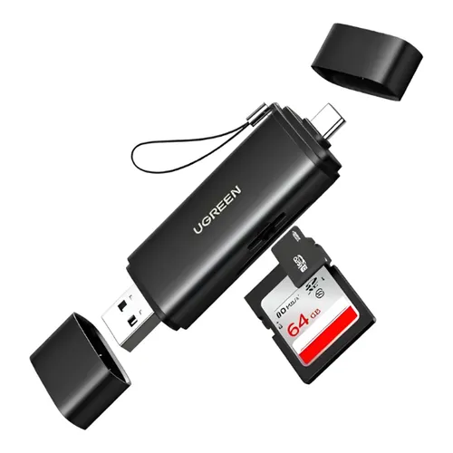 UGREEN 65024 2-in-1 USB-C / USB-A Card Reader