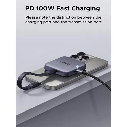 UGREEN 65095 3-in-1 Magnetic USB-C SD/TF Card Reader
