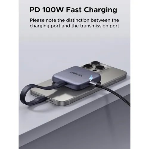 UGREEN 65095 3-in-1 Magnetic USB-C SD/TF Card Reader