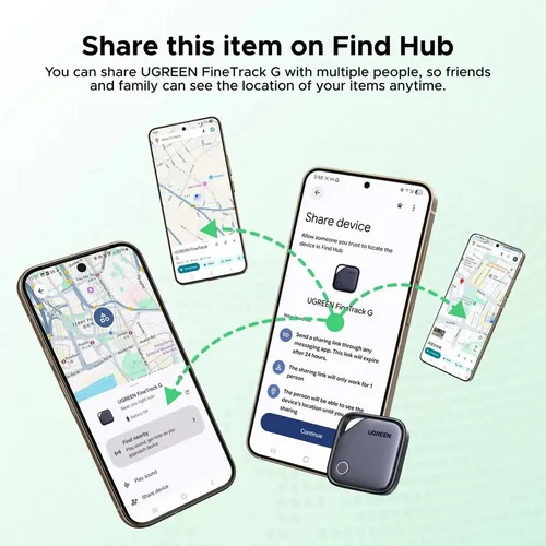 UGREEN 65543 FineTrack G – Google Find Hub (Android Only)