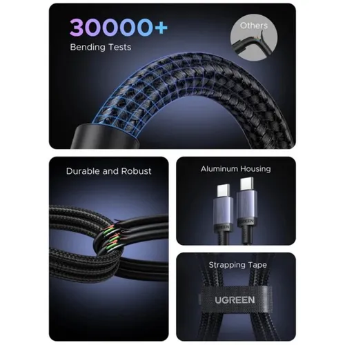 UGREEN 65833 100W PD USB-C to USB-C 2M Fast Charging Cable