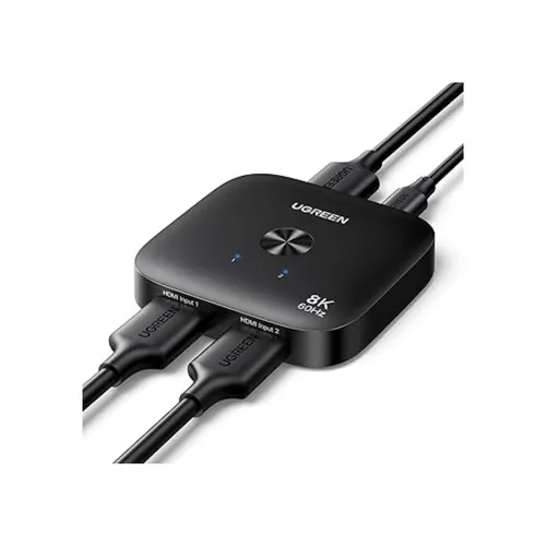 UGREEN 65877 2-in-1 Out 8K@60Hz 2.1 HDMI Switcher