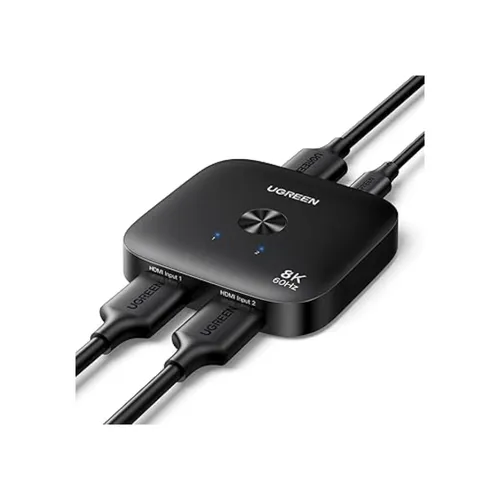 UGREEN 65877 2-in-1 Out 8K@60Hz 2.1 HDMI Switcher