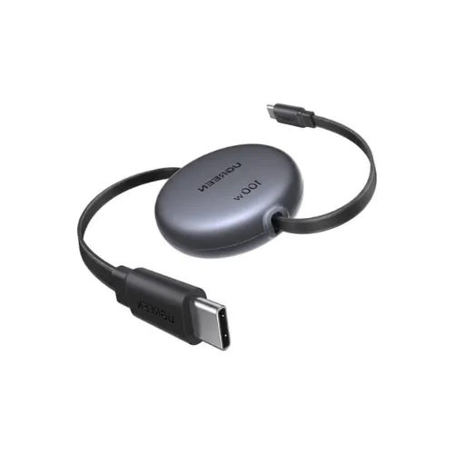 UGREEN 65905 100W USB-C to USB-C Retractable Fast Charging Cable 1M