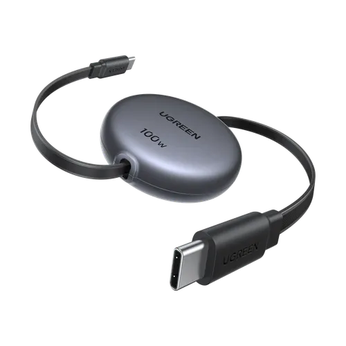UGREEN 65905 USB-C to USB-C PD Fast 100W Max Charging Retractable Cable