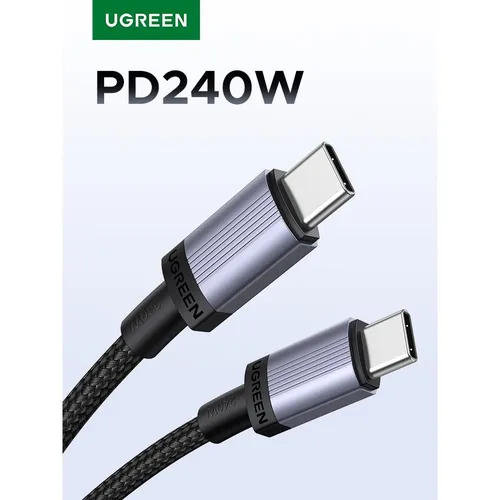 UGREEN 65907 240W USB-C to USB-C PD 2M Fast Charging Cable