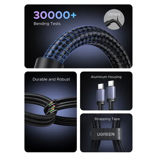 UGREEN 65908 240W PD USB-C to USB-C 2M Fast Charging Cable