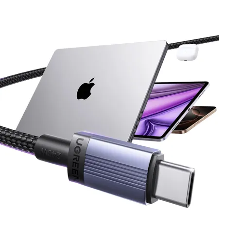UGREEN 65909 L532 240W USB-C to USB-C Cable – 3m