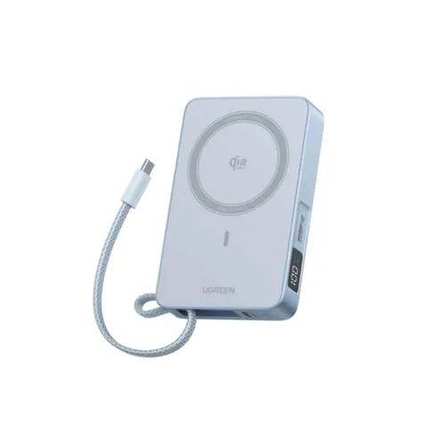 UGREEN 65958B 25W Qi2 MagFlow Magnetic Wireless 10000mAh Power Bank