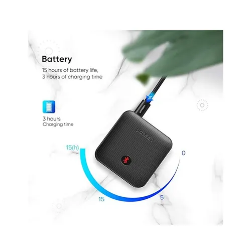 Ugreen 70158 Bluetooth Transmitter Reciever APTX HD 5.0 LY 3.5+ Optical GBER
