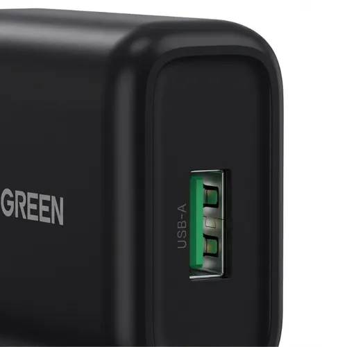UGREEN 70165 18W Fast Charging Power Adapter With QC3.0 (Black) CD122