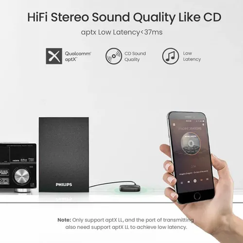 UGREEN 70304 Bluetooth 5.1 Receiver Audio Adapter
