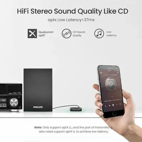 UGREEN 70304 Bluetooth Receiver Wireless Bluetooth 5.1