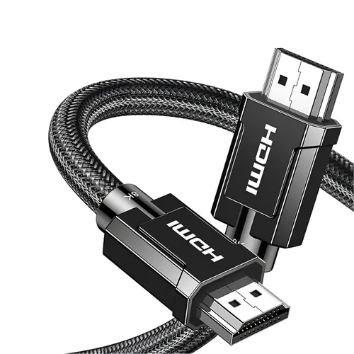 UGREEN 70319 8K HDMI Male to Male Round Braided Cable 1M Gray