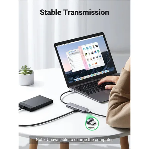 UGREEN 70336 4-Port Type-C 3.0 To USB 3.0 A Female × 4 Hub