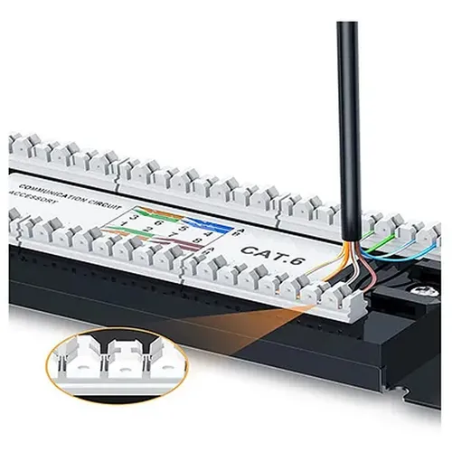 UGREEN 70423 24-Port Cat 6 Patch Panel