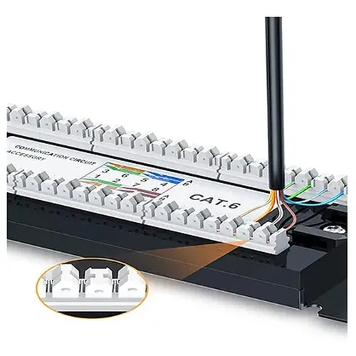 UGREEN 70423 24-Port Cat 6 Patch Panel