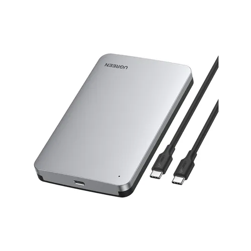 UGREEN 70499 2.5″ USB-C SATA III External Hard Drive Enclosure