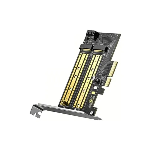 UGREEN 70504 M.2 SATA + M.2 NVMe to PCI-E 3.0 x4 Expansion Card – CM302
