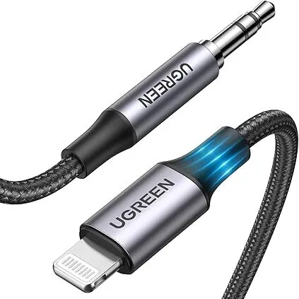 UGREEN 70509  Aux Cord for iPhone Aux to Lightning Cable for Car Adapter