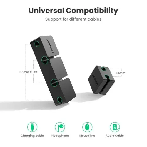 UGREEN 70585 (3+1 Combination) Cable Holder Clips